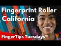 California Fingerprint Roller Certification FingerTips