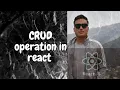 CRUD operation in react js part-1 nepali