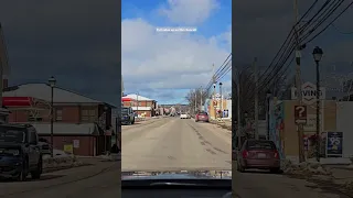 Winter Drive Through Berwick A Quintessential Valley Town Canada Annapolisvalley 