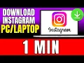 How To Download Instagram On Laptop Or Pc 2026 Fast And Easy