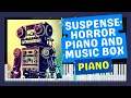 Download Lagu 🎵  Suspense, horror, piano and music box | PIANO TUTORIAL | CANCIÓN DE TIKTOK 🎹🎼