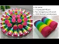 Lagu RESEP RAINBOW CAKE GULUNG MINI || Lentur tidak mudah pecah,super lembut \u0026 empuk _ (100% sukses)