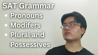 Must Know SAT Grammar Patterns