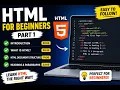 HTML for Beginners Part 1 Document Structure Headings and Paragraphs