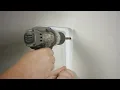 How to Install a Heavy Shelf With Brackets to Drywall