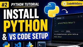Python Tutorial Complete Installation VS Code Configuration
