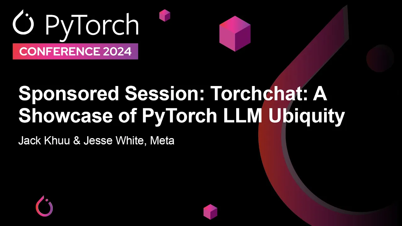 Image from Torchchat: A Showcase of PyTorch LLM Ubiquity