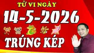 Tu Vi Hang Ngay 14/05/2026 Chỉ Đích Danh Con Giáp Trúng Lớn - Số Đỏ Như Son Ngày Mai Lĩnh Thưởng