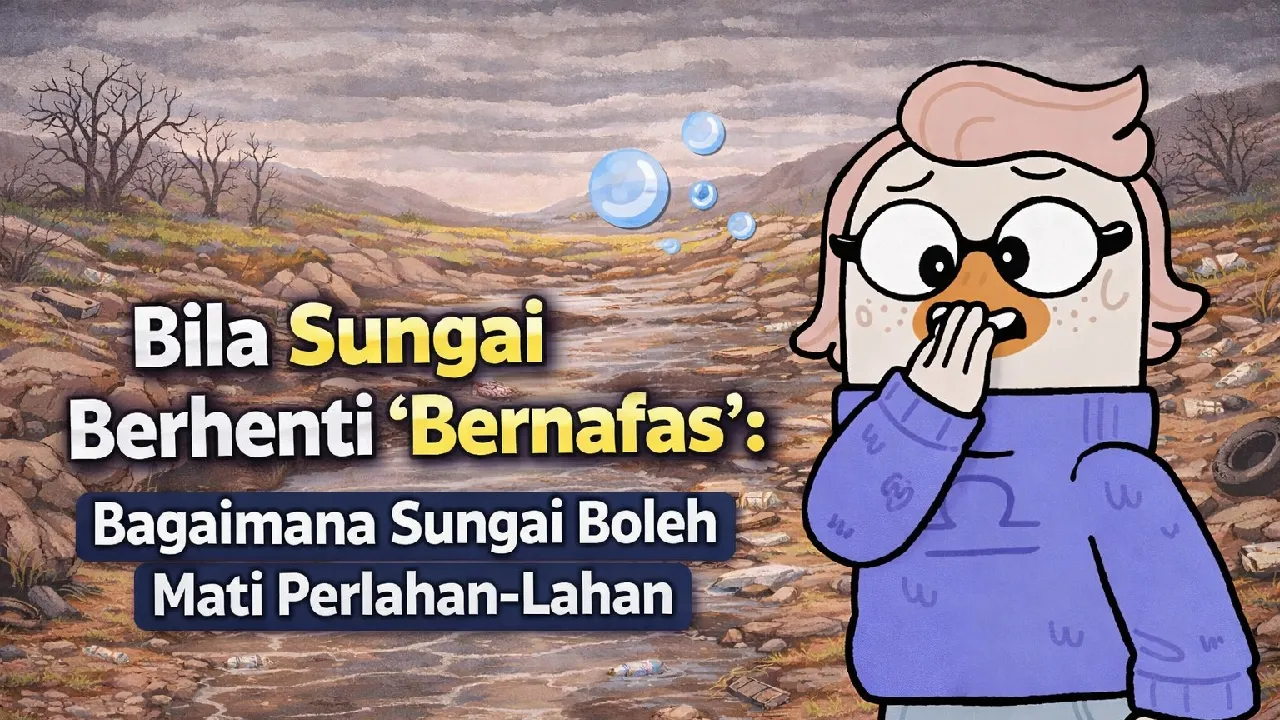 Kenapa Ada Sungai Yang ‘Hidup’ dan Ada Yang ‘Mati’? Rahsia Air Yang Ramai Tak Tahu