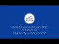 2023 - All County Honors Concert