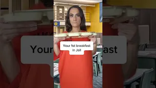 every jail is different breakfast was usually a little better than the other meals