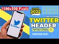How to Change Your Twitter Profile Header Image - Background Image Banner Size Do It Yourself
