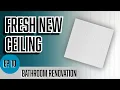 How to Install A La Maison Glue-Up Ceiling Tiles Bead Board Look