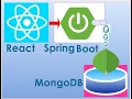Full Stack React Spring Boot MongoDB