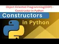 23 Constructors in Python