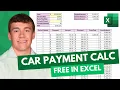Car Payment Calculator With Extra Payments Excel Tutorial