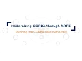 Modernizing CORBA through Artix Running the CORBA client with Orbix 5