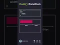 CSS Calc Function Explained With Animation
