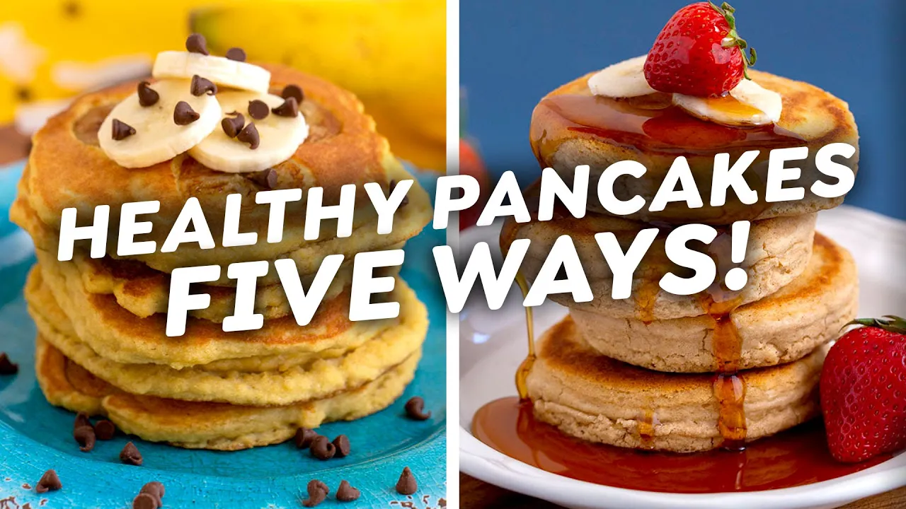 Healthy Pancakes 5 Ways  Oat, Vegan, Keto & More!