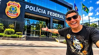 🚨FOMOS PARAR NA POLICIA FEDERAL ANTES DA VIAGEM…😱