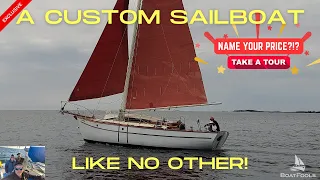 A Custom SAILBOAT Like No Other: This is one SPECIAL boat! [[SALE PENDING]]