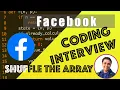 Facebook Interview Question Maths Probability Based Coding Interview Problem