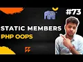 php static members php oop in hindi static members in php static in php - 73