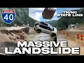 Download Lagu INTERSTATE 40 FAILS AGAIN...  It's Time To Reroute I-40 MASSIVE LANDSLIDE AND FLOODING