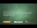 02 Writing your First JavaScript Application