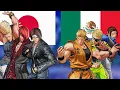 KOF XV - Japan vs Mexico Team