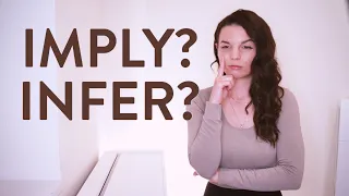 Infer vs Imply - Inferring and Implying English Vocabulary Lesson and Writing Tips with Alisha