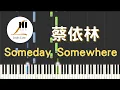 Download Lagu 蔡依林 Jolin Tsai Someday Somewhere Netflix影集 此時此刻 主題曲 鋼琴教學 Synthesia 琴譜