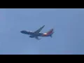 Southwest Airlines Boeing 737-7H4 WN2745 N489WN landing to ISP Airport over my house from BWI