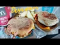 #Videoanalisis | Probando el desayuno McBreakfast de McDonald's: #BaconEggMcMuffin #SausageMcMuffin