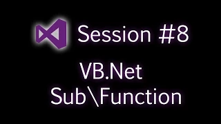 VB Net Sub Function Arabic