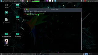 Python P2P private chat script