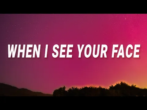 Download MP3 Bruno Mars - When I see your face (Just The Way You Are) (Lyrics)