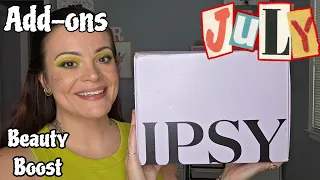 IPSY EXTRA UNBOXING ADD-ONS BEAUTY BOOST JULY 2026