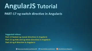 Part - 17 ng-switch directive in AngularJs
