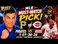 Pittsburgh Pirates vs Cincinnati Reds Pick 26 MLB Pick Prediction