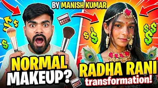 Radha Face Look for Kids! | Janmashtami Spacial | We Love Face Paint | Radha Characters look 🌸