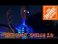 NEW SKELLY 2 0 2024 HOME DEPOT 12FT SKELETON UNBOXING SET UP DEMO