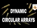 How to do an Dynamic Circular Arrays in Blender