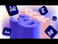 How To Create REAL 3D Text in After Effects - No Plugins