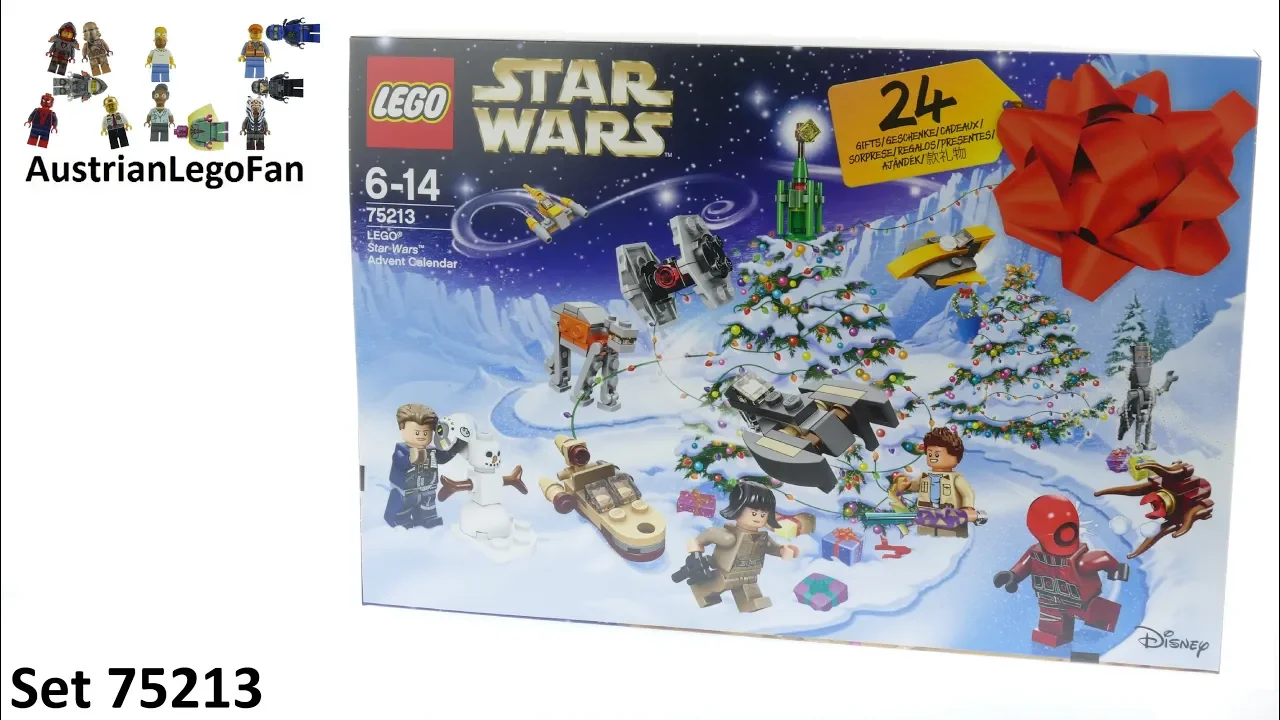 Lego Star Wars Advent Calendar Set 75146 | Unbox Build Time Lapse Review. 