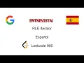 ENTREVISTA TECNICA GOOGLE - RLE ITERATOR