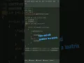 Even and odd numbers in a matrix program in java
