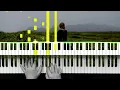 Eydís Evensen - Brotin | Piano tutorial