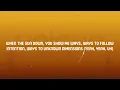 WizTheMc & bees & honey - Take My Mind (Lyrics)