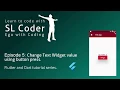 Change Text using button press Flutter and Dart Column RaisedButton Widgets - Ep 5